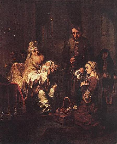 Gerbrand van den Eeckhout Presentation in the Temple oil painting picture